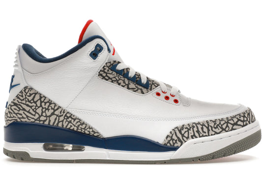 Retro 3 True Blue